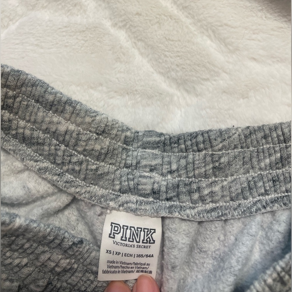 VS Pink Varsity Teeshirt Hoodie - Picture 5 of 5